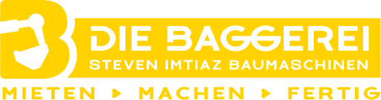 Die Baggerei – Steven Imtiaz Baumaschinen – Mieten, Machen, Fertig